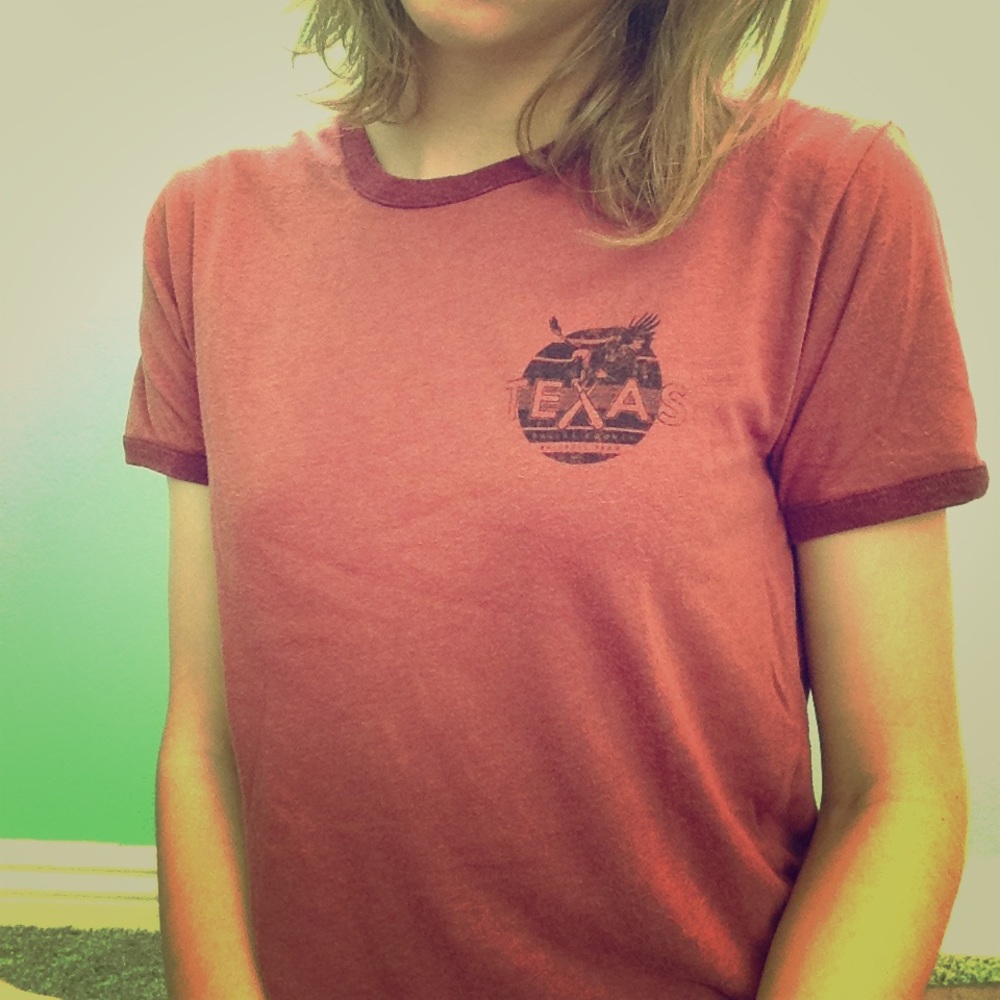 TRADED!!! Cotton On Maroon Texas Shirt